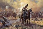 Alexander Averyanov. Battle of Borodino. Russian cuirassiers against Polish uhlans 