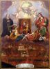 Смоленская икона Богородицы, святые Авраамий и Меркурий Смоленские. Икона начала XIX века (1819 год ?)