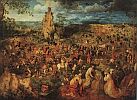 Несение креста. Питер Брейгель Старший. Шествие на Голгофу. 1564. Вена, Kunsthistorisches Museum 