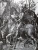 Альбрехт Дюрер. Рыцарь, Смерть и дьявол. 1513-1514