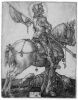 Альбрехт Дюрер. Святой Георгий и дракон. 1508. Нью-Йорк, Музей Метрополитен. 