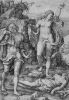 Лука Лейденский. Адам и Ева оплакивающие Авеля. 1529 