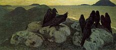 Nicholas Roerich. Ominous Birds. 1901. Estonian Roerich Society