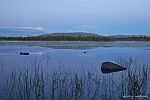 Озеро Ловозеро. Предрассветная дымка на озере Ловозеро. Фото Алексея Матвеева. Август 2011. 