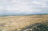 Вид на северо-восток от геодезического знака на вершине горы Сейдпахк. Август 2001 