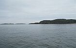 Острова Вороньи Лудки и вход в Воронью губу. Фото Евгения Захарова с борта тримарана "Корсар". Июнь 2008